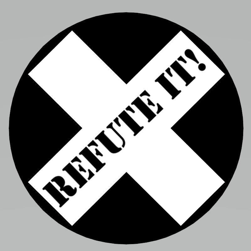 therealrefuteit's profile picture. A global apologetics ministry, debunking false teachings, strange claims, internet hoaxes, ancient fables, myths, apocryphal writings, and utter nonsense.
