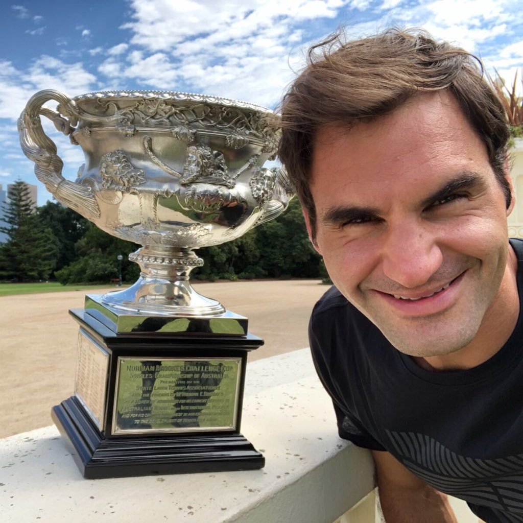 love a good @rogerfederer selfie #20