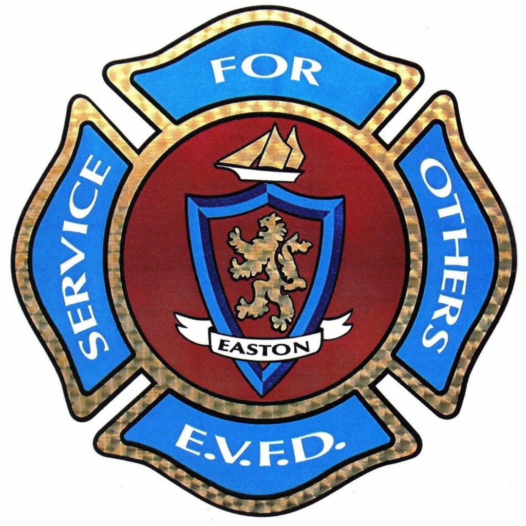 The Official Twitter Account of The Easton Volunteer Fire Department - Providing Service for Others Since 1808