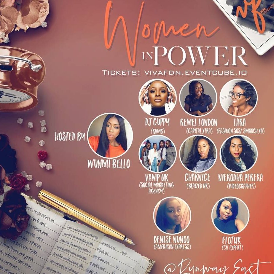 Next Event: #WomenInPower. 18th February @ Runway East in Shoreditch