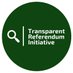 Transparent Referendum Initiative (@TransparentRef) Twitter profile photo