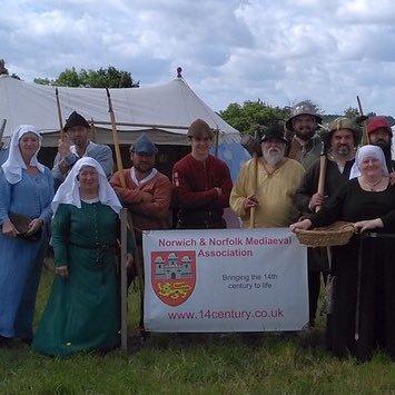 NANMA14's profile picture. We are a 14th Century re-enactment group based in Norwich doing living history camp life. https://t.co/0ojMsqg6ir.