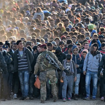 Growing refugees rates must be met with support by the United States and Europe, these people are humans just like us and we need to protect one another