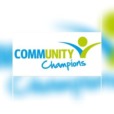 Community champions are local people who volunteer their time.A team with the skills and knowledge to connect people and improve their wellbeing.