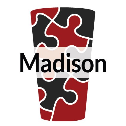 Puzzled Pint is a casual, social puzzle solving event hosted at pubs on the 2nd Tuesday of each month in cities around the world — and right here in Madison!