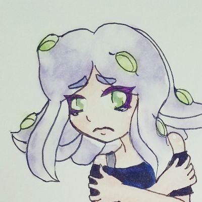 The species of octoling known as the Ghost Octoling. Retaining the gene to blend in like her ancestors, she can blend into things like a ghost.
//Splatoon RP