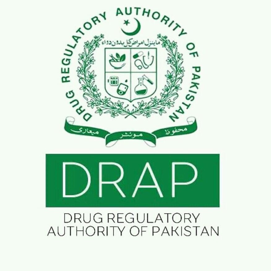 The official twitter account of Drug Regulatory Authority of Pakistan.