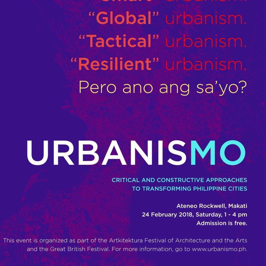 Urbanisasyon para sa nakararami. We are a collective of practitioners interested in difficult conversations about urban development in the Philippines.