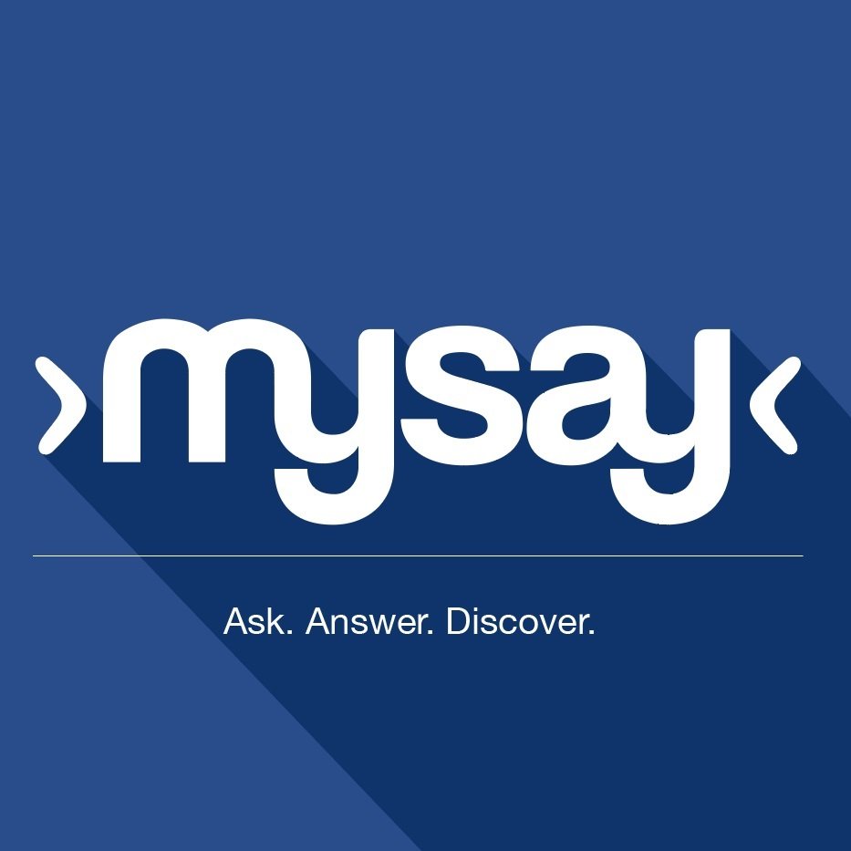 mysay puts global statistics and public opinion in the palm of your hand. Vote, Ask, Discover and Win!