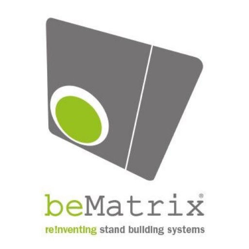 beMatrix, the original frame system for stand building and events.