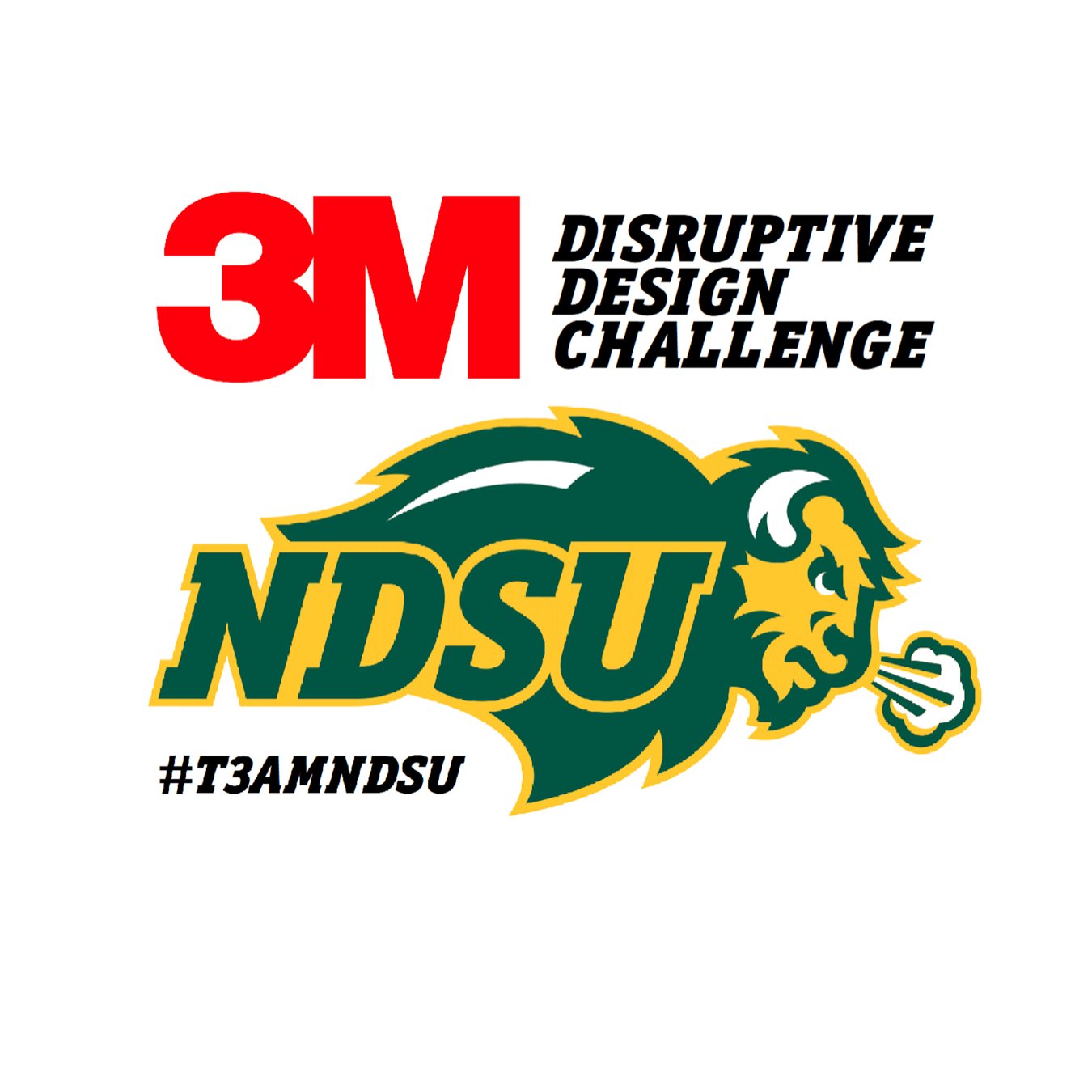 North Dakota State University 3M Disruptive Design Challenge Team. Tweet using #T3AMNDSU to show support and help us win the competition!!!