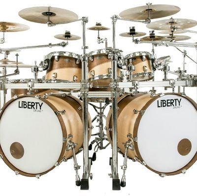 We make our own shells like a tailor makes suits. Liberty Drums - Your drums, Your sound