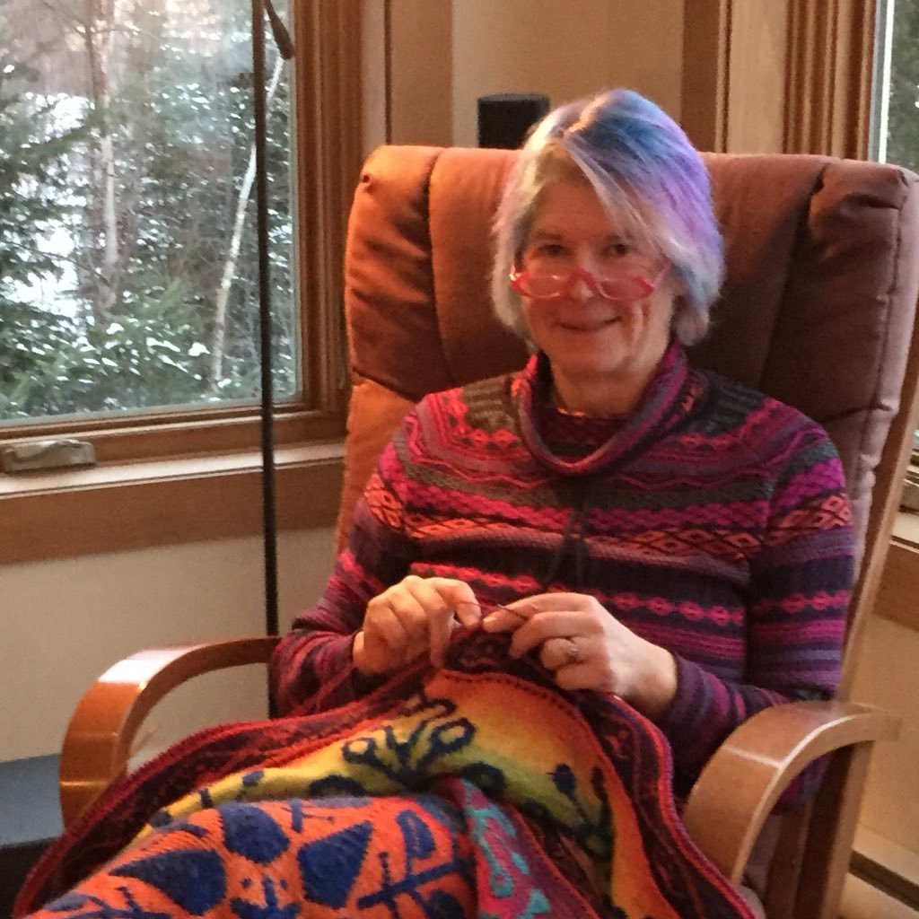 I love to teach knitting. I've written books, filmed 16 DVDs and four Craftsy classes to share the joy. I aim to empower knitters and make their stitches smile!