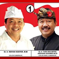 Wayan Koster - Cok Ace (@kbsaceofficial) 's Twitter Profile Photo Wayan Koster - Cok Ace (@kbsaceofficial) 's Twitter Profile Photo