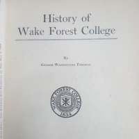 Wake Forest University History (@wfuhistory) 's Twitter Profile