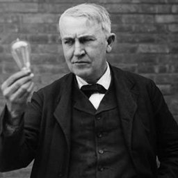 I'm an inventor. You know the light bulb? Yeah that was me. I also created the word's first industrial research laboratory #mindblown