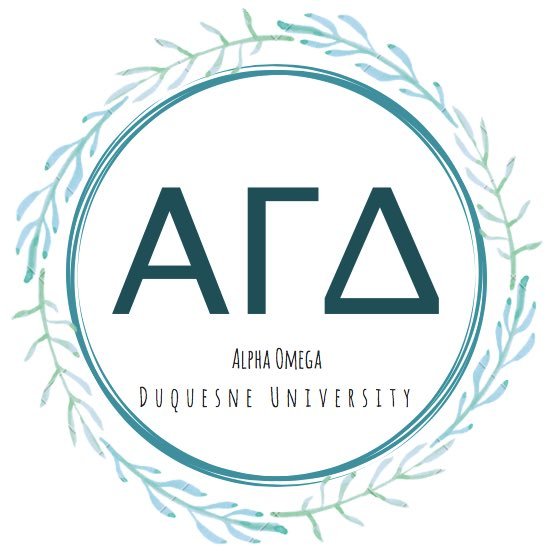 ΑΓΔ Alpha Omega chapter at Duquesne University