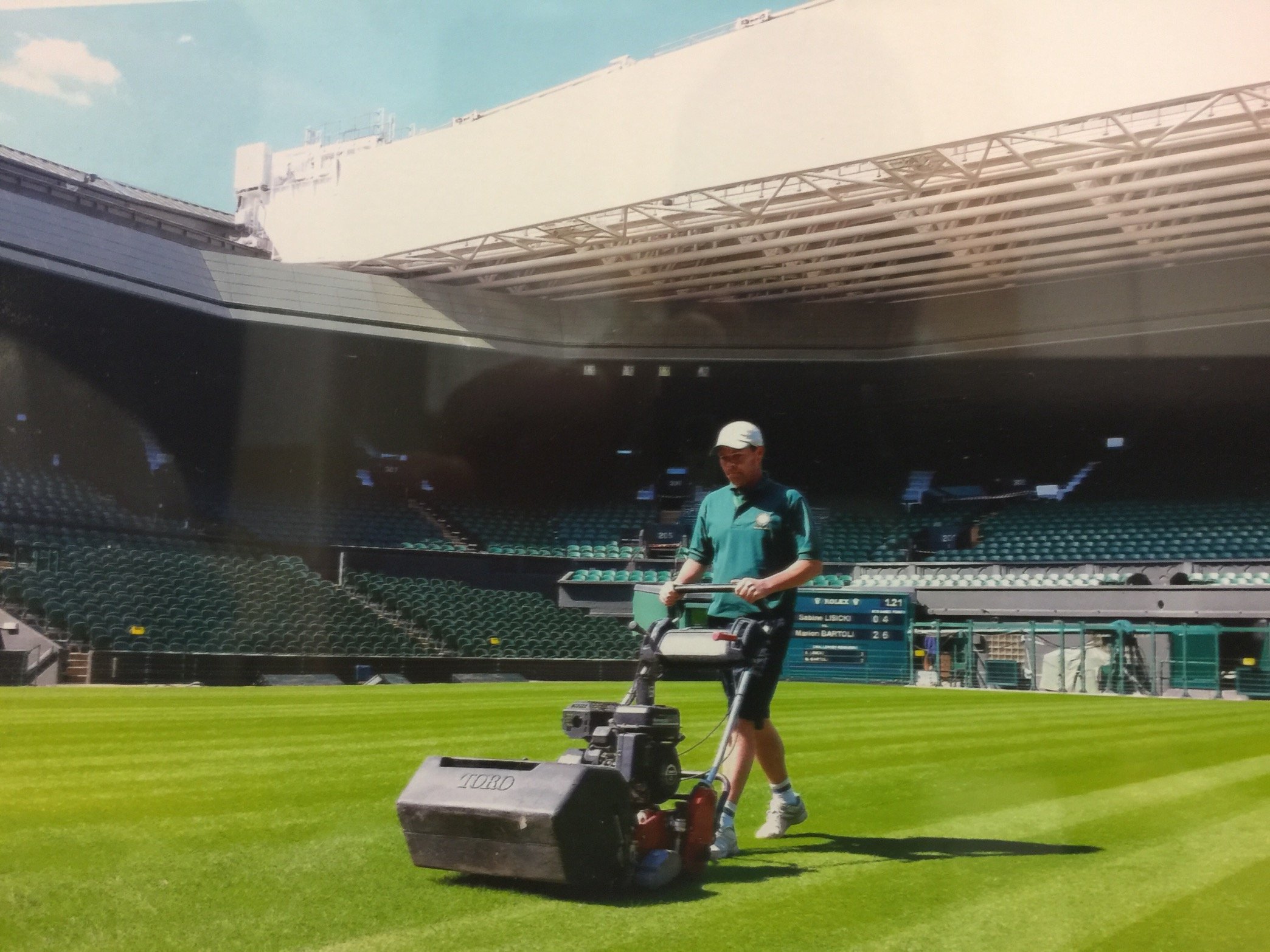 Ex Plymouth Argyle Head groundsman Wimbledon Tennis & Hampshire cricket.