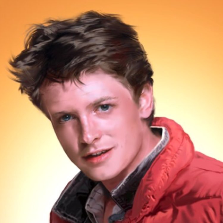 Time travelling hero, stud & skateboarder. Loves scientists, guitars & getting off with his mom. Compulsive liar.