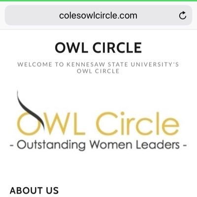 Outstanding Women Leaders (OWL) Circle is a group of women alumnae, donors & friends of the Coles College who value networking, mentorship & life-long learning.