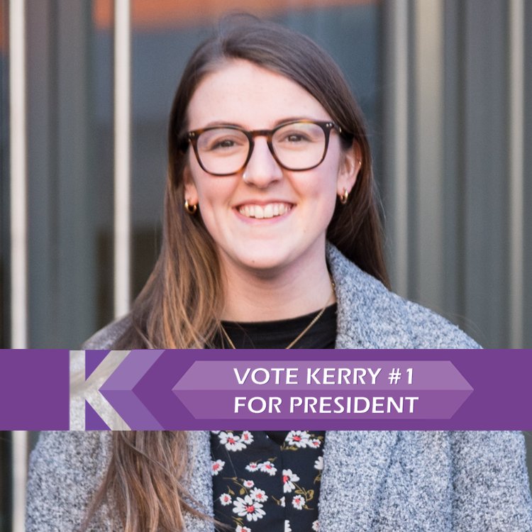 voteforkerry's profile picture. I'm Kerry and I'm running to be your SU President! Vote Kerry #1 here ⬇️