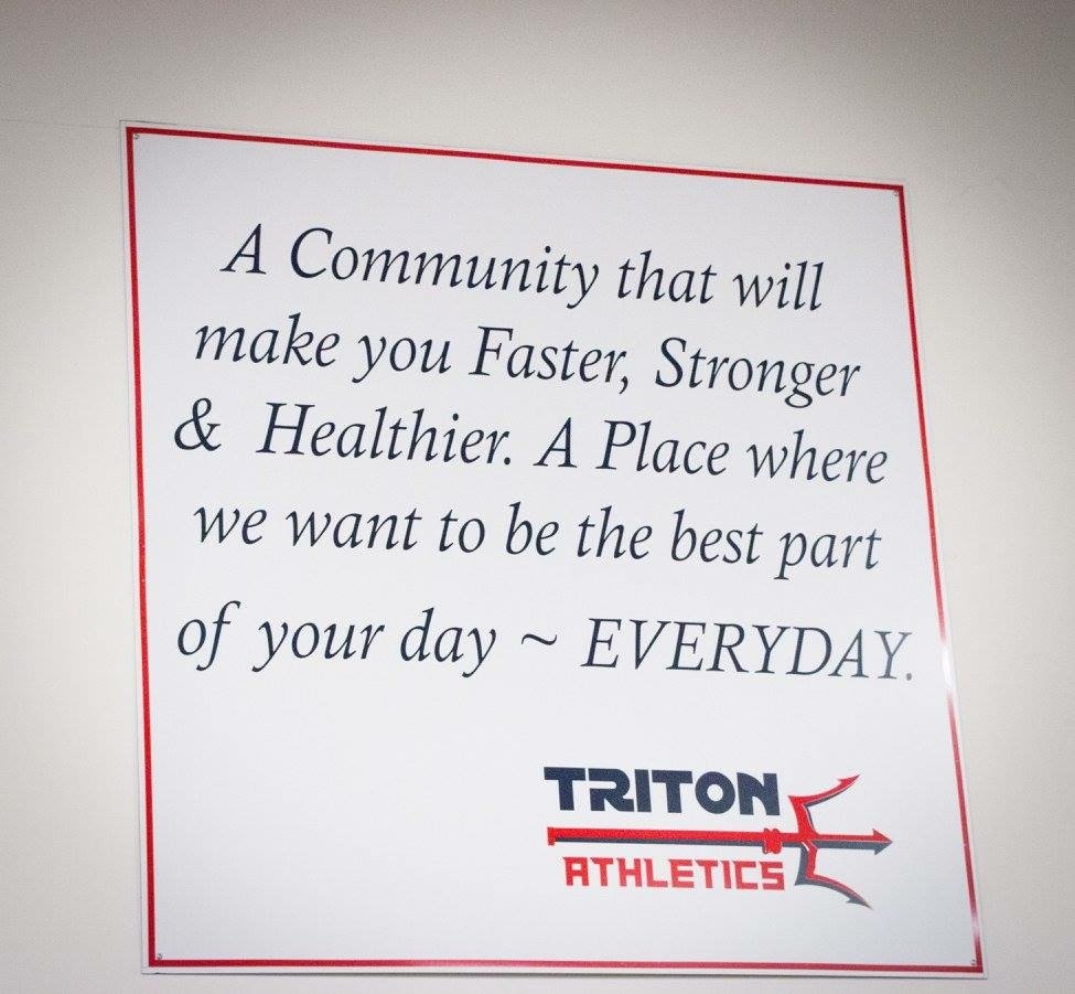 Triton Athletics Home of Crossfit Triton 20 Capital Drive Wallingford, CT 06492