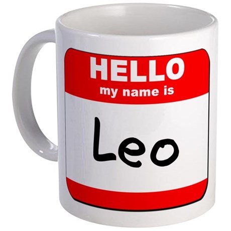 Can I get a name?  Leo.