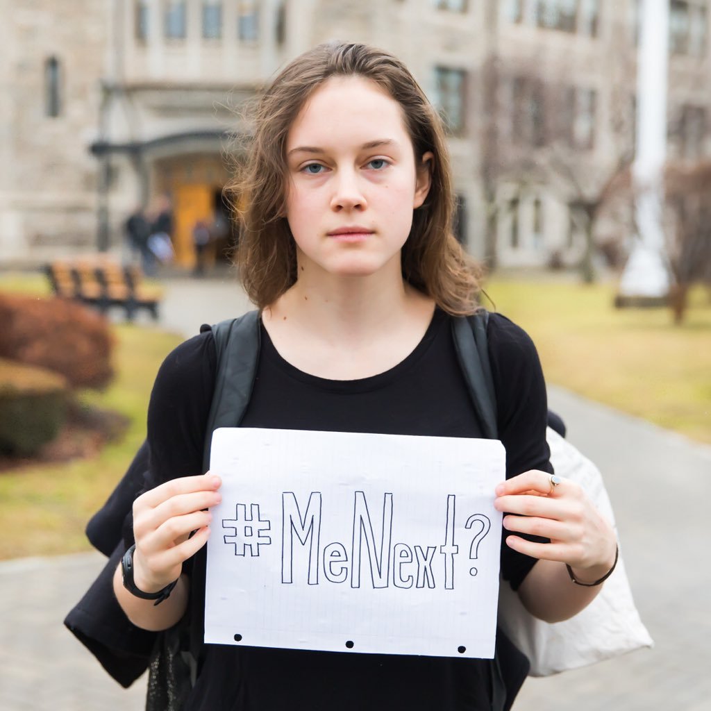 I'm demanding change and I hope you are, too, so I made #MeNext? as a way for us to unify our voices and be heard. #NeverAgain