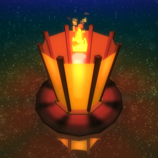 AshiLakeGame's profile picture. A meditative, zen puzzler about a firefly and moving lights ⛩ Ignite the light to illuminate the path. Developed by @nfcellini