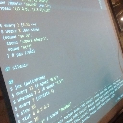 livecode_mad's profile picture. Algorave & Live Coding News in Madrid
#livecoding #algorithmic #music #algorave #Madrid
