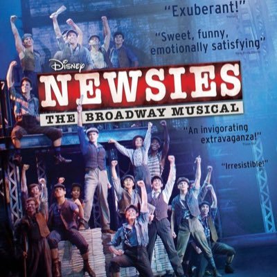 Just a Newsies: Broadway Musical fan account. What else could you ask for?