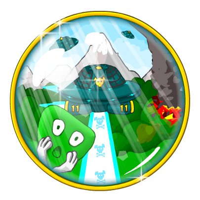 Indie tower defense #game | #Steam, #PC with aliens, UFOs and battle vegetables. Simple but deep, you might get crazy!