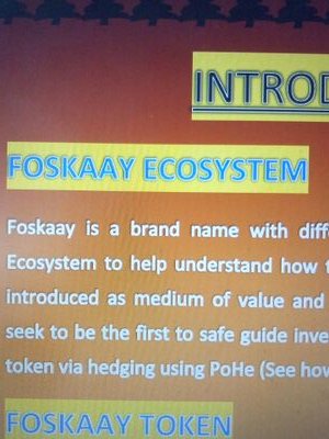 Official Foskaay (FOSKAAY) token handle. First token to use PoHe algorithm. Claim some Free now. Follow & Retweet for chance to win Twitter bounty free tokens