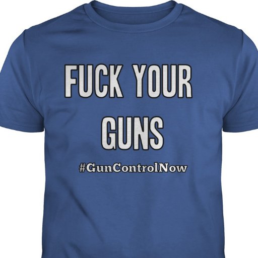 Because they don't make they make t-shirts big enough to list every time that a shooting has taken place in America… #GunControlNow