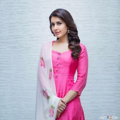 Rashi Khanna Bollywood Gown in Organza With Multi Color Digital Print and  Patti Work in USA, UK, Malaysia, South Africa, Dubai, Singapore