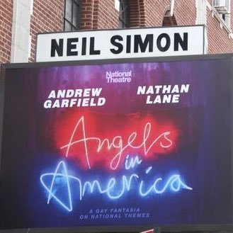 We celebrate @angelsbway, nominated for 11 Tony Awards #AndrewGarfield #NathanLane #AngelsinAmerica