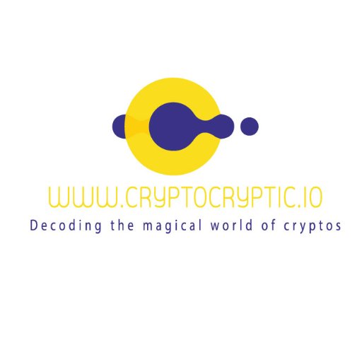 Cryptocrypticio's profile picture. Want to invest in cryptos, understand them a little more then look no further ive developed a site which takes you through step by step...