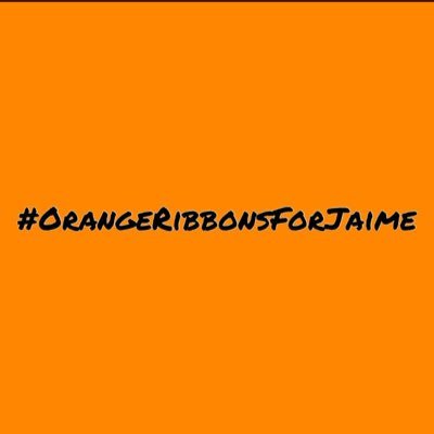 #orangeribbonsforjamie