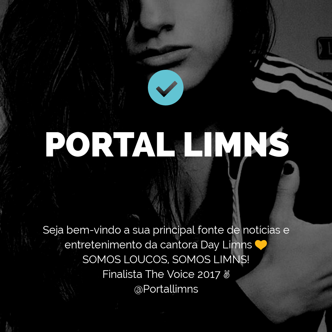 Seja bem-vindo a sua principal fonte de notícias e entretenimento da cantora Day, finalista do The Voice Brasil e YouTuber! ❤️✌🏼️| Instagram: @portallimns