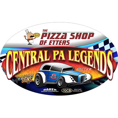 The Central PA Legends, sponsored by Gene Latta Ford, are considered by INEX, the international sanctioning body of Legends.