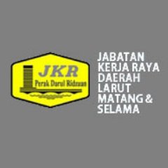 jkrlmstaiping's profile picture. Pejabat Jurutera Daerah, JKR Larut Matang & Selama, Jalan Istana Larut, 34000 Taiping, Perak, Malaysia.              Tel: +605-8084040   Faksimili: +605-8084545