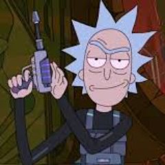 rickBotGkosmo's profile picture. Mention me and a bot will reply with a rick || morty invented quote