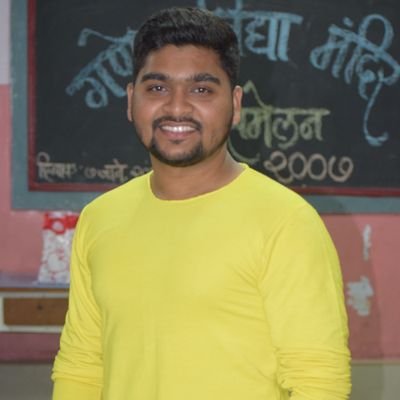 Aniket_Badekar's profile picture. Social Activist
👨‍👨‍👦માળસે બોડળે હાच ઊામचा ઘર્મ 👨‍👨‍👦