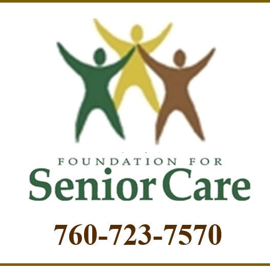 Foundation for Senior Care is a non-profit that provides services for seniors and disabled adults in No. San Diego County & SW Riverside County.