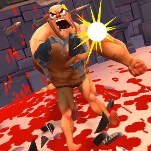 GORN is a physics driven, poorly animated, brutally savage, VR face-smashing gladiator simulator, available on Steam and the Oculus store.