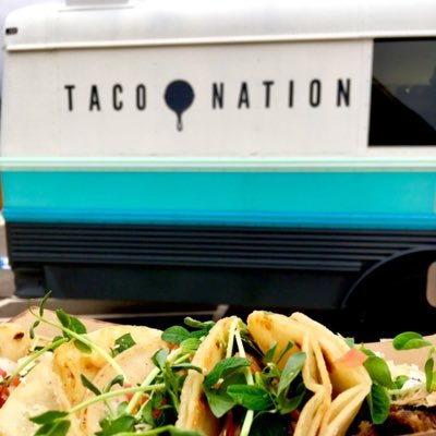 Taco Nation is a school bus converted into a taco bus with a west coast flavor.