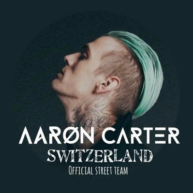 Welcome to the Official Switzerland Aaron Carter Street Team. Check out https://t.co/arpVsH9vfR for news about upcoming shows #LøVë https://t.co/QQfPcv2B4v