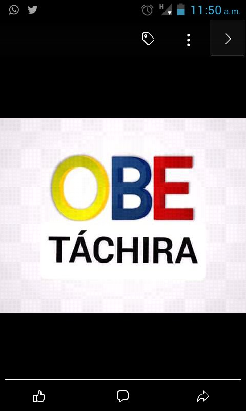 Cuenta oficial de la Organización Bolivariana Estudiantil del Estado Táchira. ¡ESTUDIAMOS Y LUCHAMOS! #ObeTachira #Feveem #YoSoy058