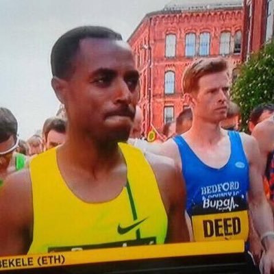 England international long distance runner : club Bedford & county ##