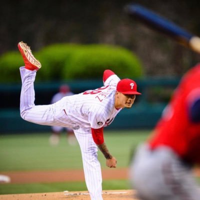 Pitcher for Philadelphia Phillies #28 IG:Vinnyvelasquez28